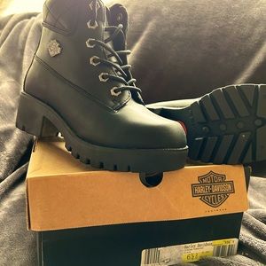 Women’s Harley-Davidson Black Cruise Control Boots Size 6.5